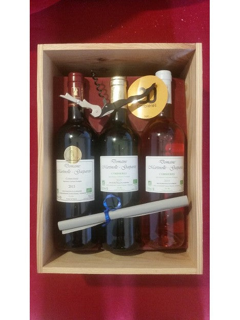 Coffret 6 Bouteilles Variation de Blancs